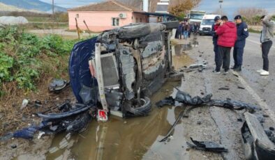 Aydın'da iki otomobilin çarpışması sonucu 4 kişi yaralandı – Güncel haberler