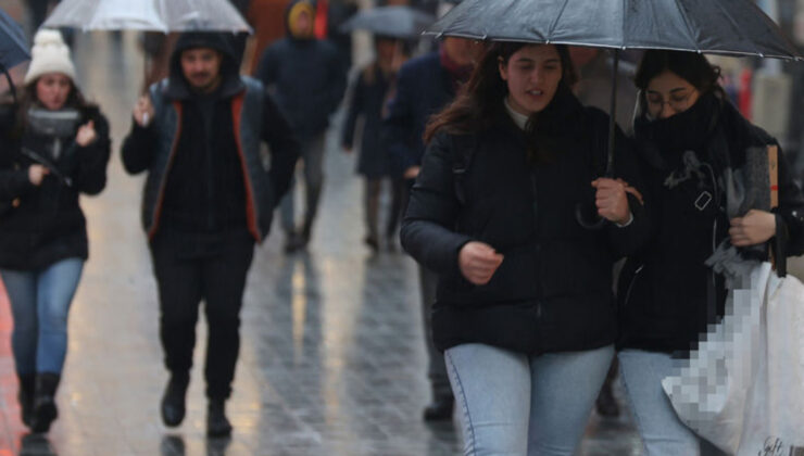 SARI ALARM! Hava durumu son dakika: İstanbul Valili uyardı! 7 bölgede yağış var | Ankara , İzmir İstanbul hava durumu bugün nasıl?